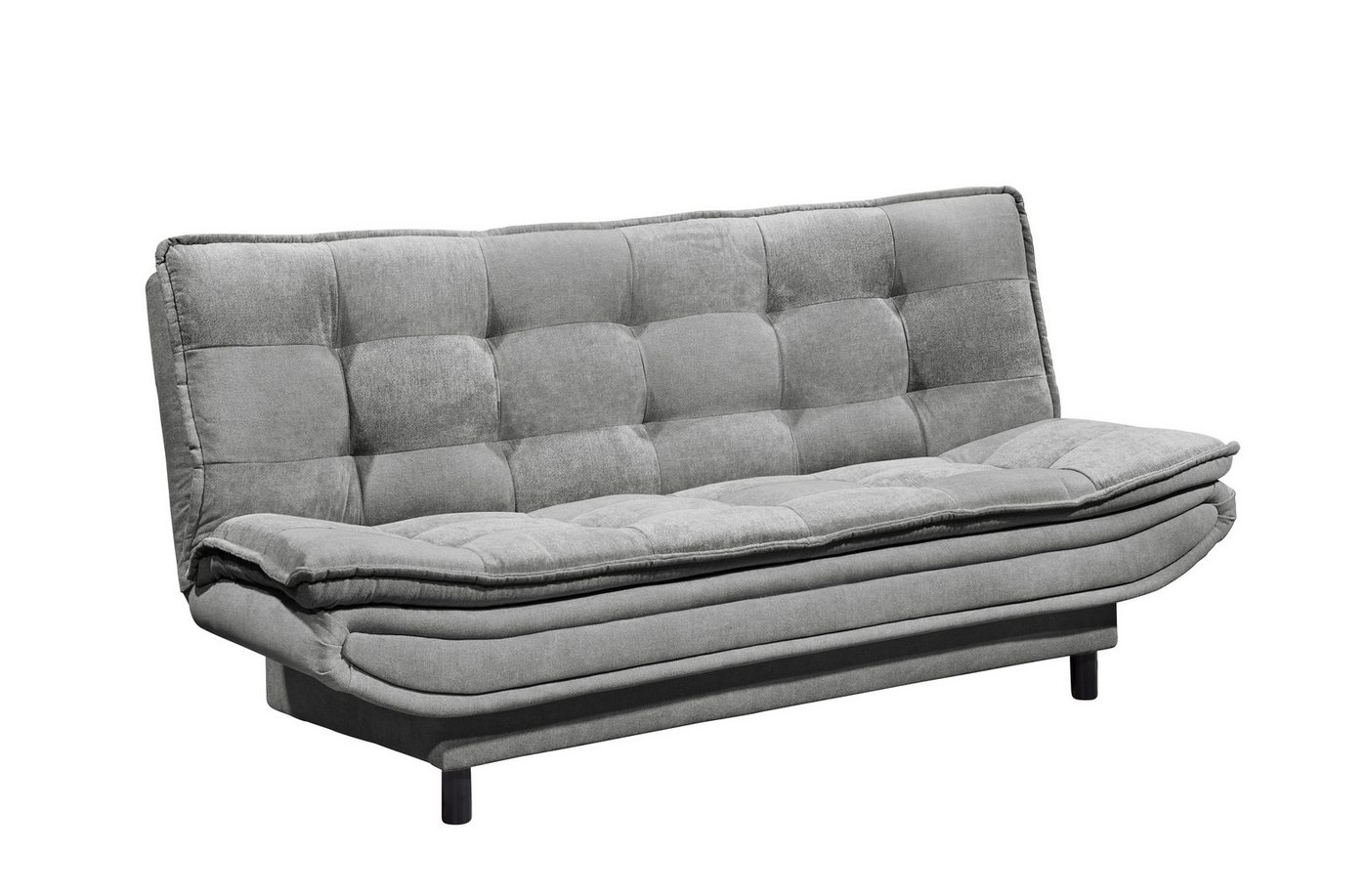 freiraum Schlafsofa PATCH 2 Schlafsofa, Liegefläche 188x118cm, dark grey - 188x90x89 (BxHxT) von freiraum