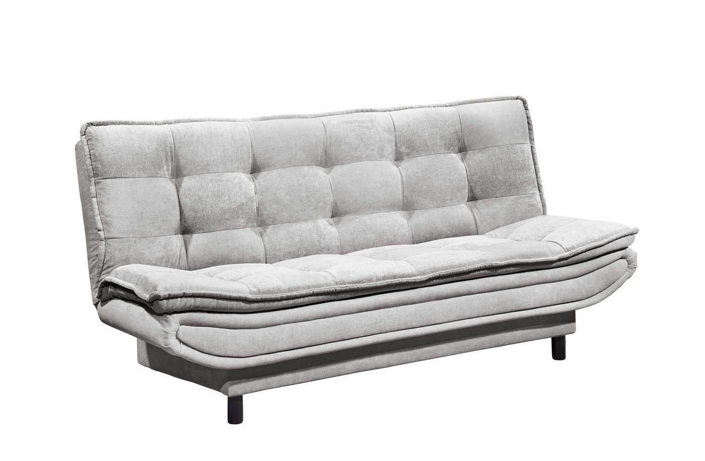 freiraum Schlafsofa PATCH 2 Schlafsofa, Liegefläche 188x118cm, silver - 188x90x89 (BxHxT) von freiraum