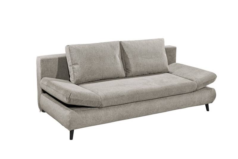 freiraum Schlafsofa SUNNY Lux.3DL Schlafsofa, Liegefläche 140x210cm, in taupe - 212x76x101 (BxHxT) von freiraum