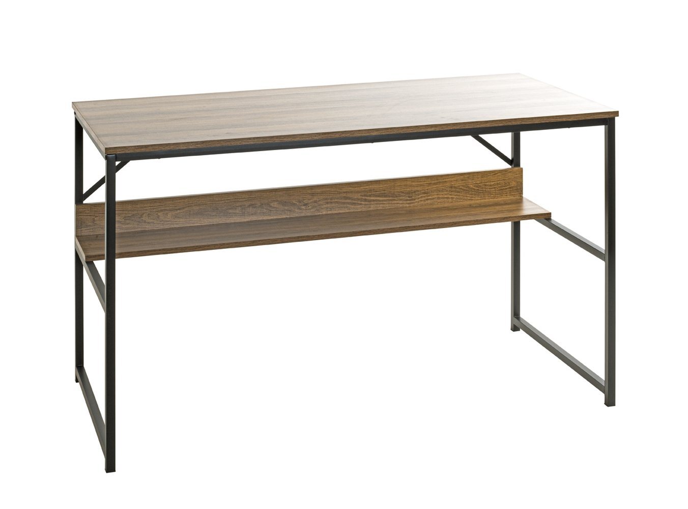 freiraum Schreibtisch 23898, in schwarz-eiche - 120x74x60cm (BxHxT) von freiraum