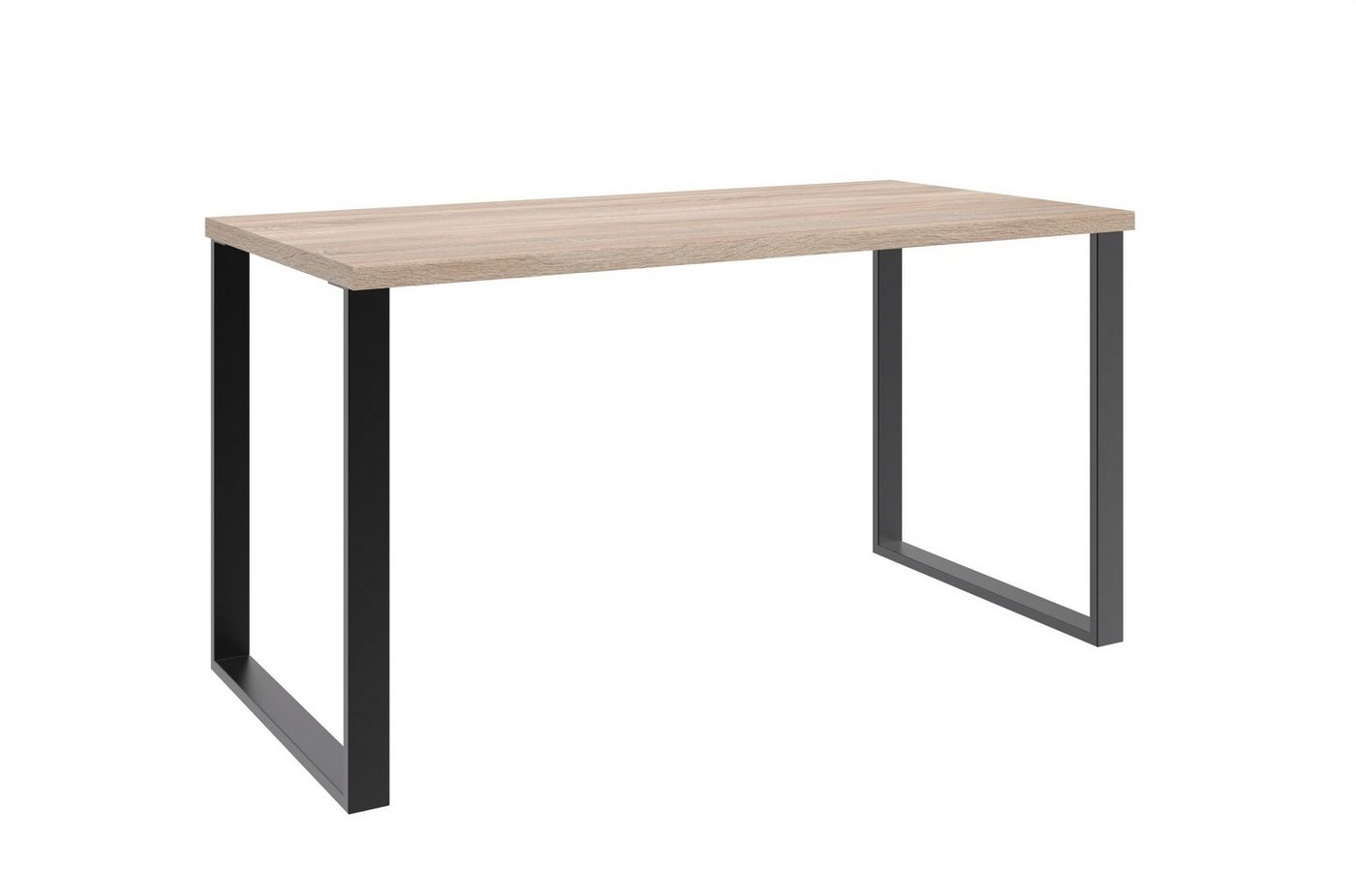 freiraum Schreibtisch Home Desk, in Eiche Sägerau Nachbildung. Abmessungen (BxHxT) 140x75x70 cm von freiraum