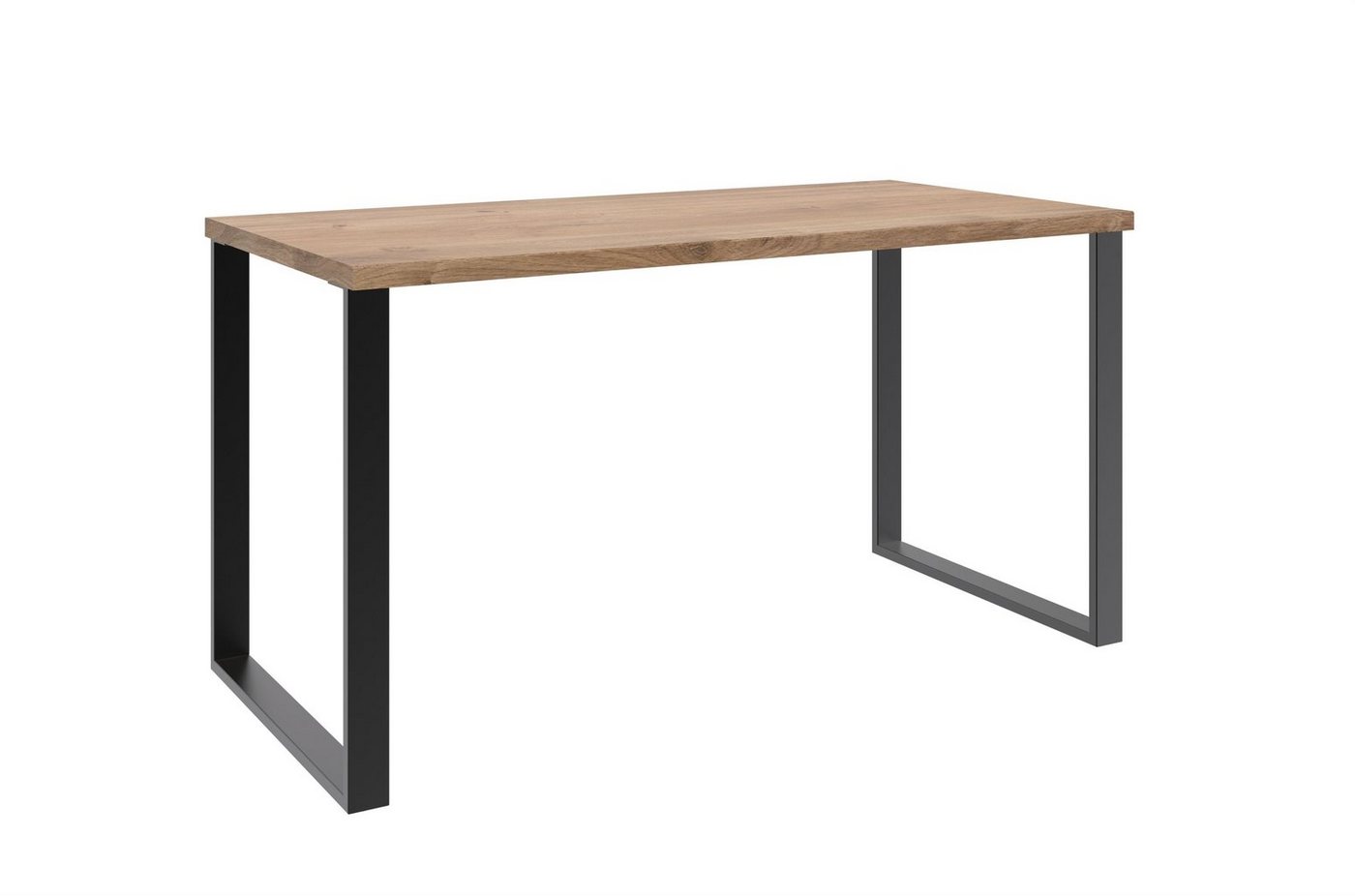 freiraum Schreibtisch Home Desk, in Plankeneiche Nachbildung. Abmessungen (BxHxT) 140x75x70 cm von freiraum