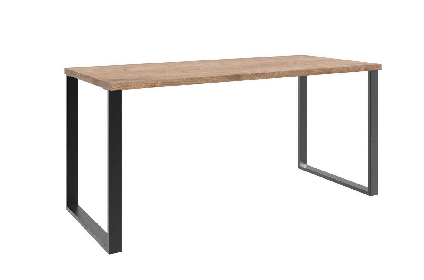 freiraum Schreibtisch Home Desk, in Plankeneiche Nachbildung. Abmessungen (BxHxT) 159x75x70 cm von freiraum