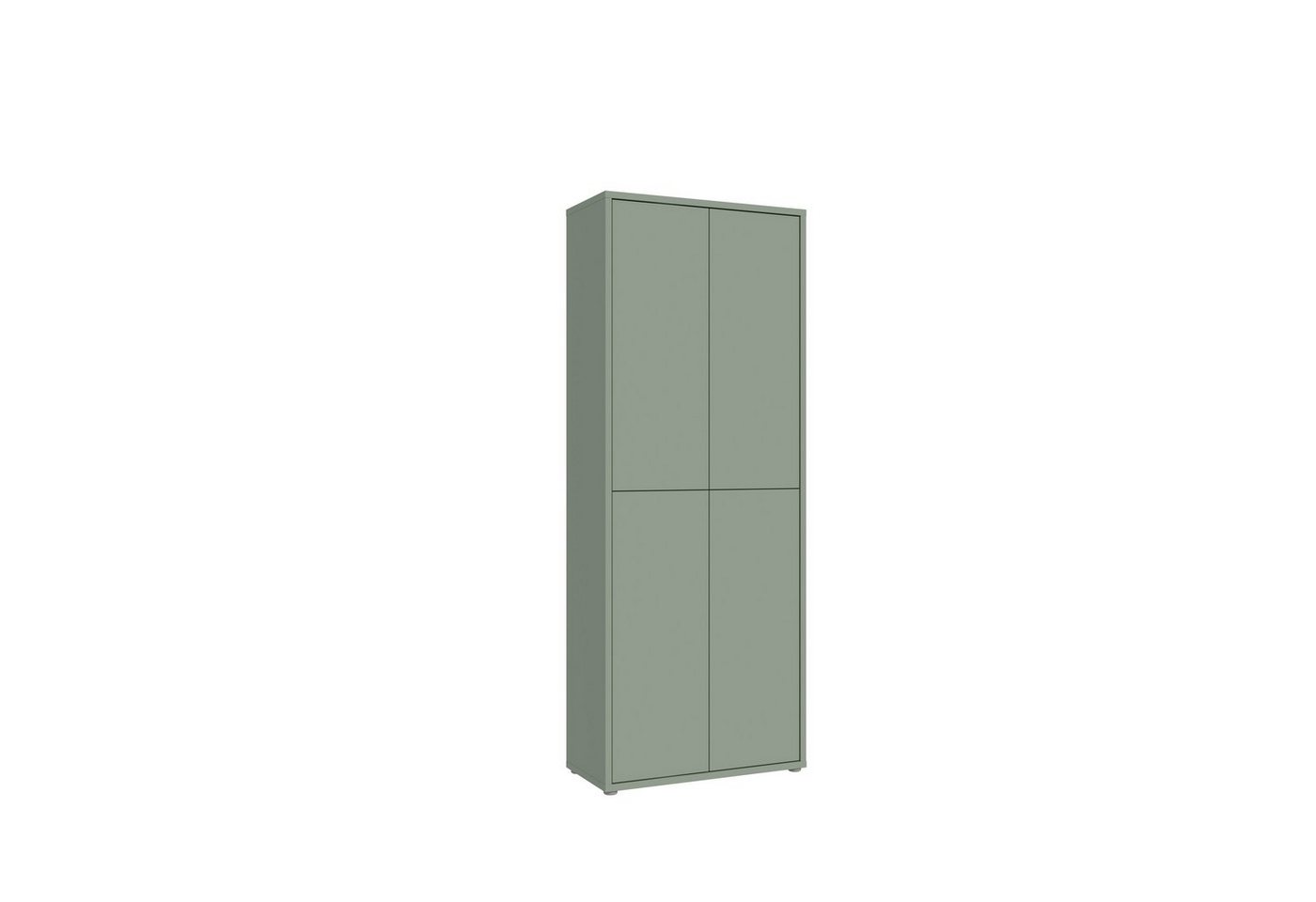 freiraum Schuhschrank Alanna in salbei B/H/T 74,5x191,9x34,9cm, grifflos mit 4 Türen freiraum Schuhschrank Alanna in salbei B/H/T 74,5x191,9x34,9cm, grifflos mit 4 Türen von freiraum