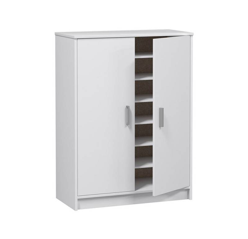 freiraum Schuhschrank Basic in Weiß - 75x101x36 (BxHxT) von freiraum