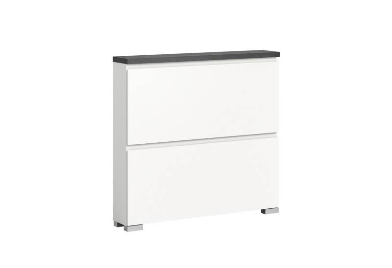 freiraum Schuhschrank Shoelove in Weiß - 95x88x18cm (BxHxT) von freiraum