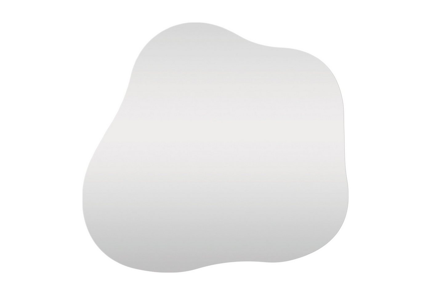 freiraum Spiegel Palermo, in Glas, Alu, Glas - 50x55x0,5cm (BxHxT) von freiraum