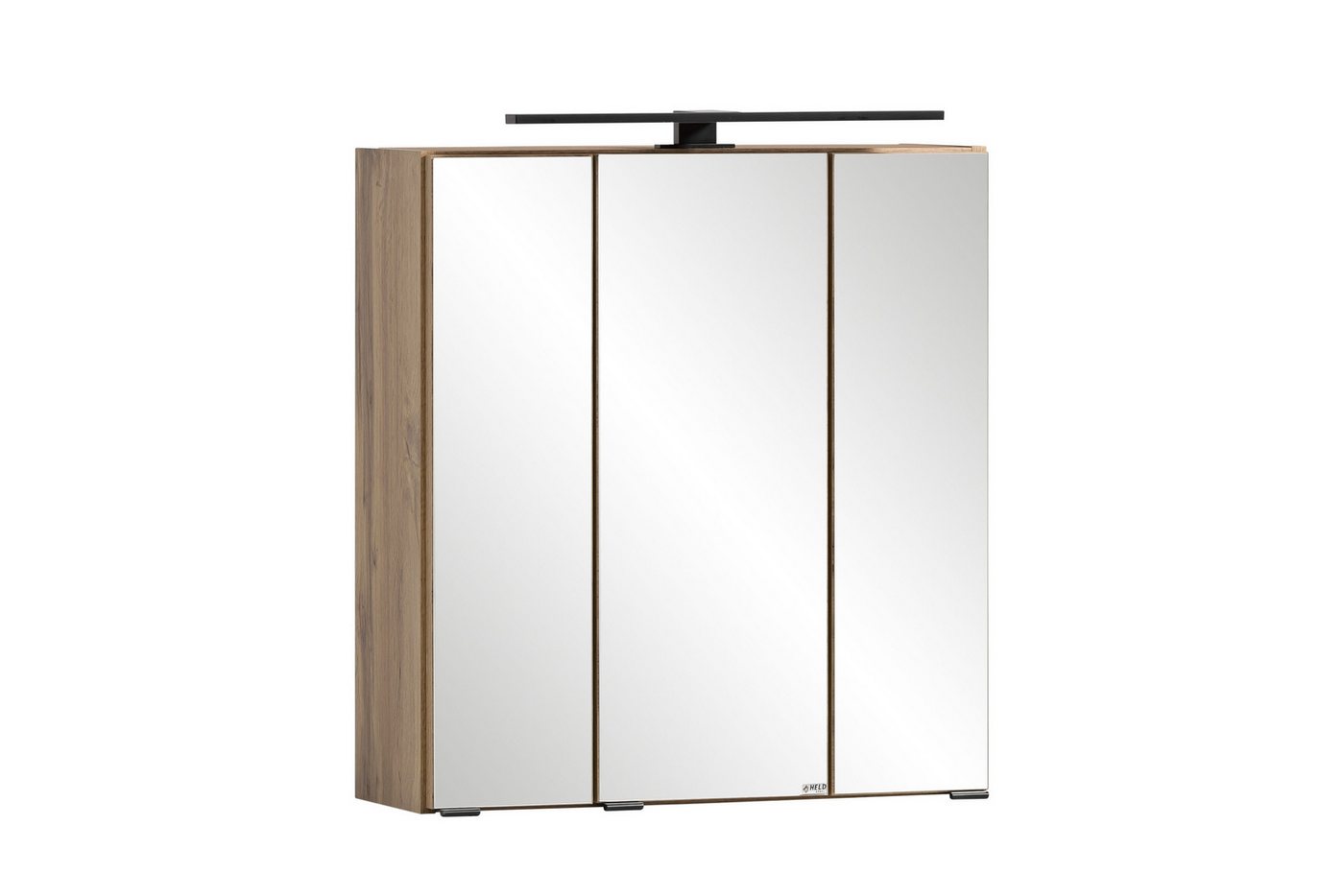 freiraum Spiegelschrank Lyon in Wotaneiche - 60x64x20cm (BxHxT) von freiraum