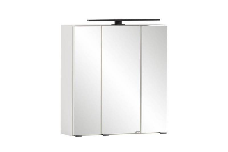 freiraum Spiegelschrank Lyon in weiß - 60x64x20cm (BxHxT) von freiraum