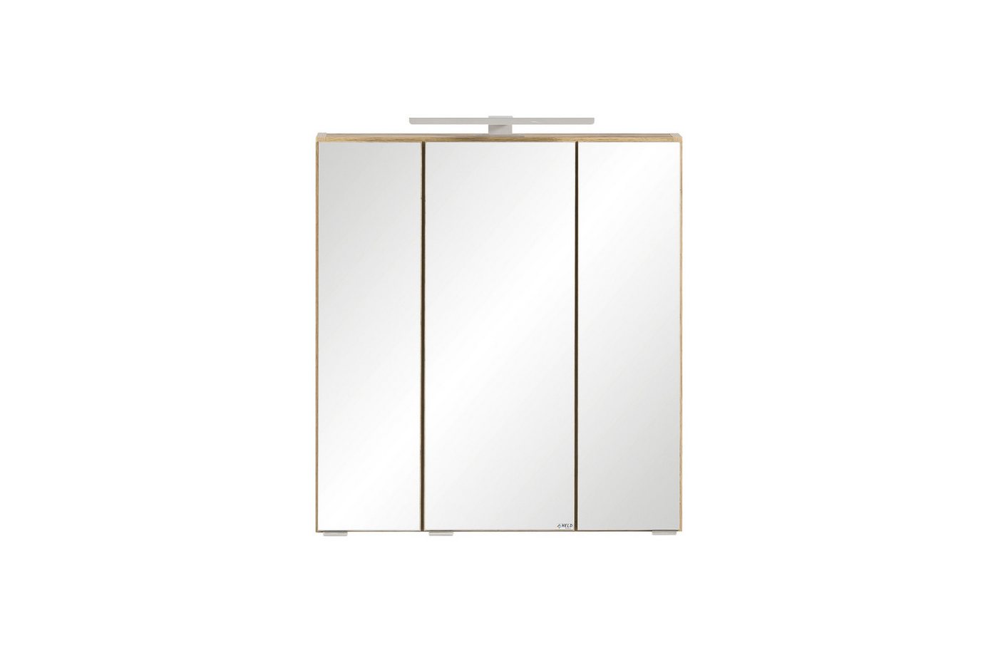 freiraum Spiegelschrank Paris in Wotaneiche - 60x64x20cm (BxHxT) von freiraum