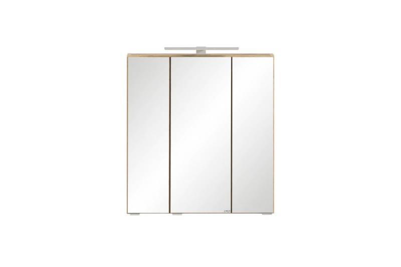 freiraum Spiegelschrank Paris in Wotaneiche - 60x64x20cm (BxHxT) von freiraum