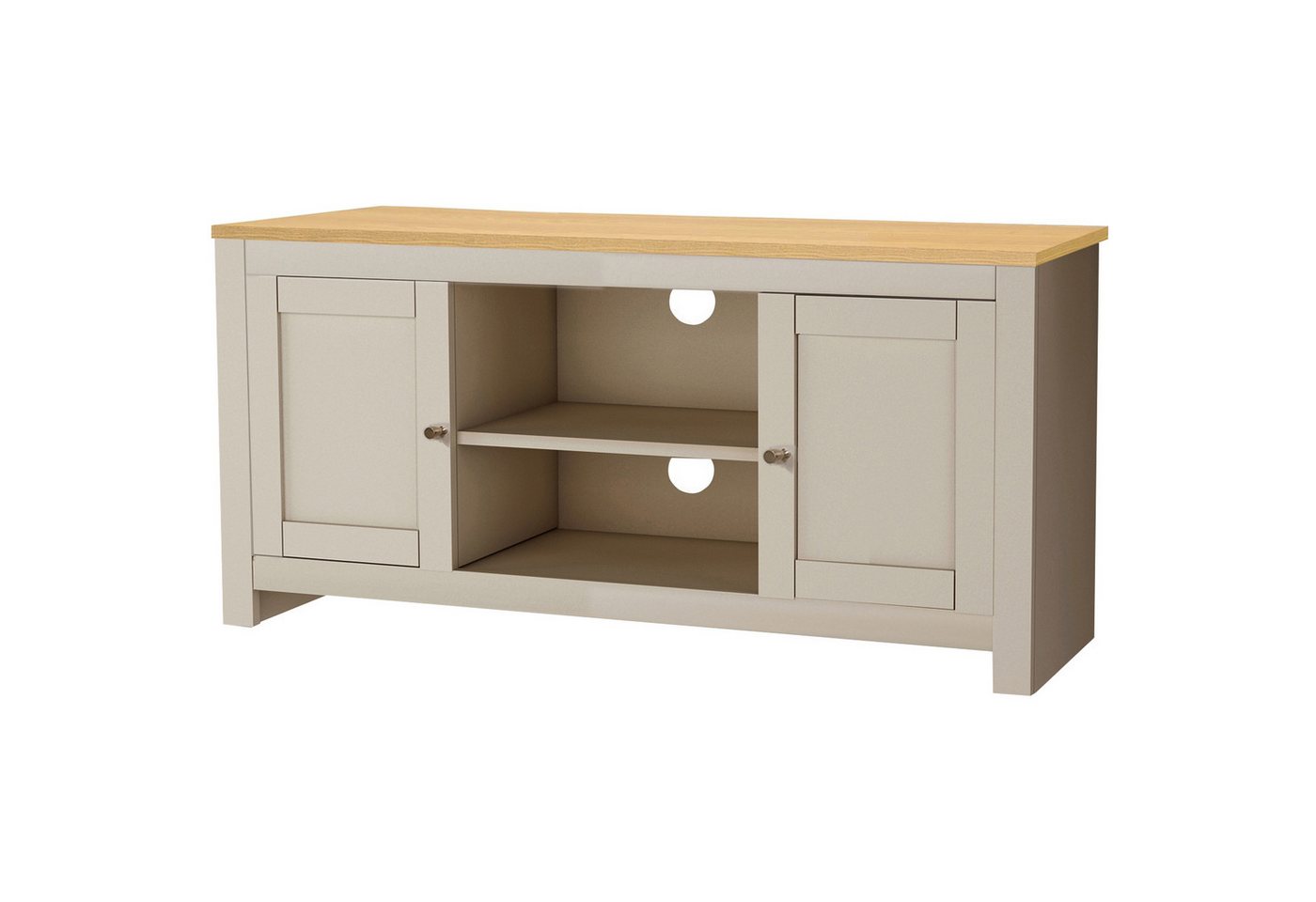 freiraum TV-Schrank Helmer in Natur - 120x58x39cm (BxHxT) von freiraum