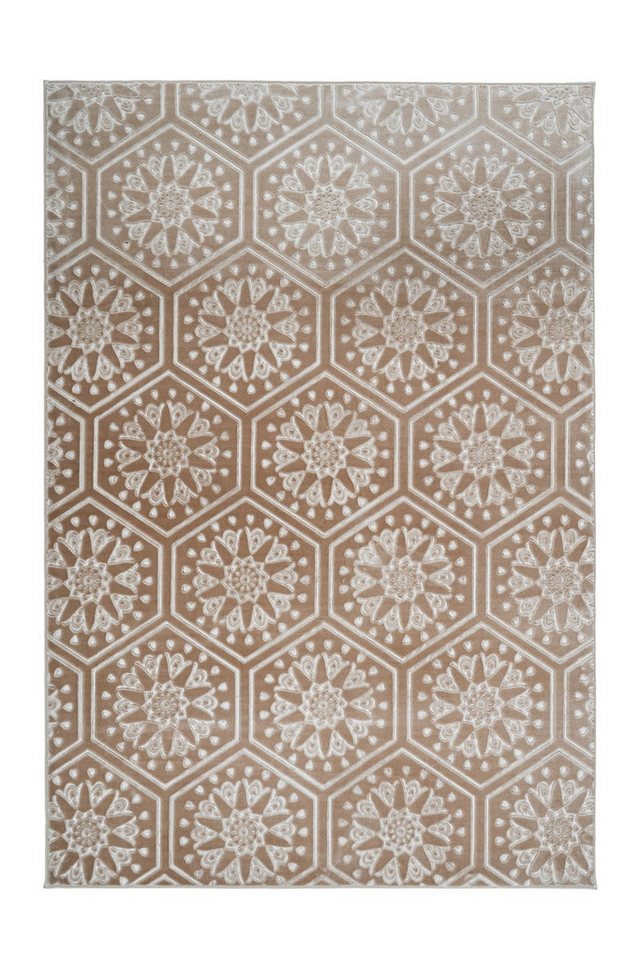 freiraum Teppich Monroe, in Taupe, 100% Polyester - 230x160cm (LxB) von freiraum