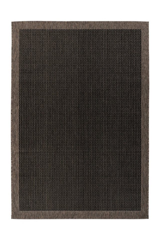 freiraum Teppich Splash, in Anthrazit / Schwarz, 100% Polypropylen - 150x80cm (LxB) von freiraum