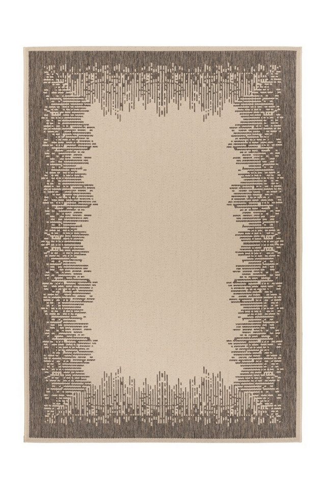 freiraum Teppich Splash, in Creme / Braun, 100% Polypropylen - 150x80cm (LxB) von freiraum