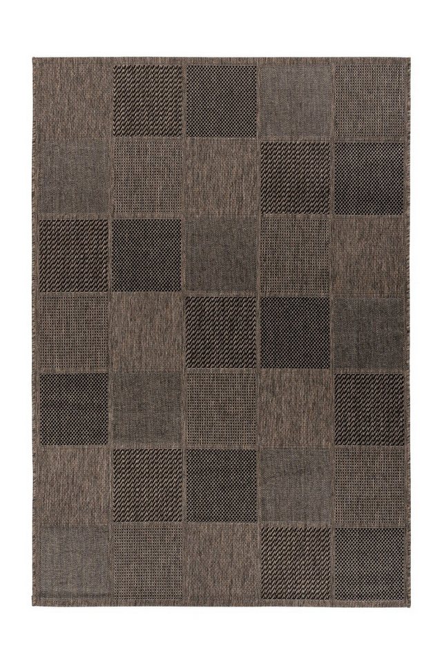freiraum Teppich Splash, in Grau / Braun, 100% Polypropylen - 290x200cm (LxB) von freiraum