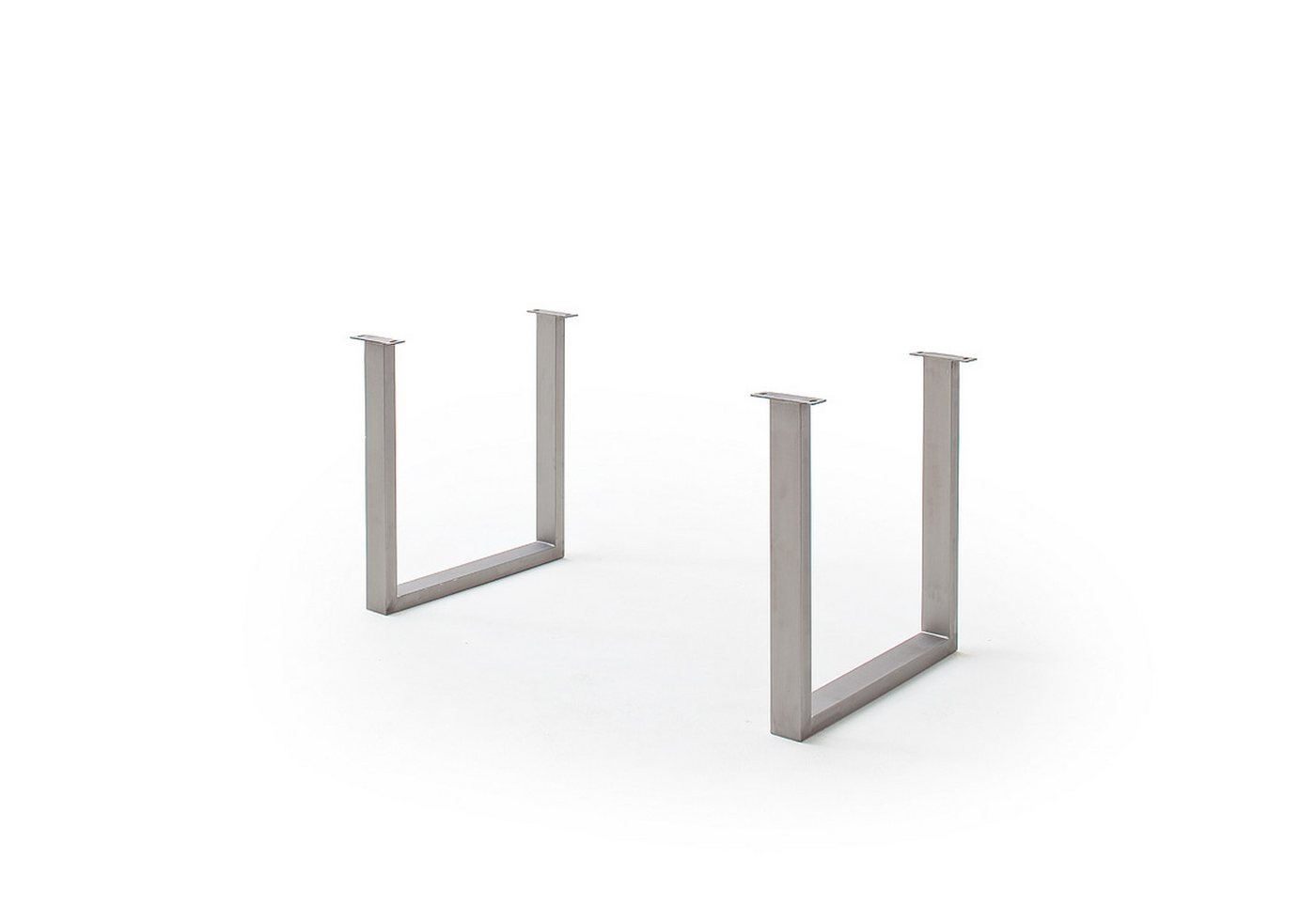 freiraum Tischgestell CALABRIA (2er-Set), (2er-Set) in silber - 73x74x8 (BxHxT) von freiraum
