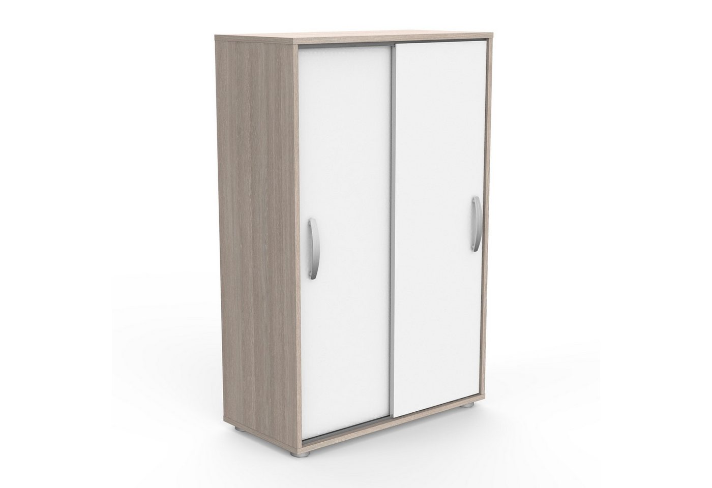 PREISBRECHER Wäscheschrank NANO in Shannon Eiche - 68x105,6x32,9cm (BxHxT) von PREISBRECHER