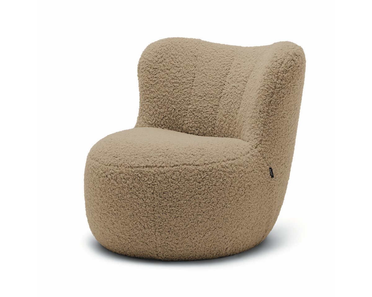 freistil ROLF BENZ Cocktailsessel freistil 173, Cozy-Edition Teddy- oder Schäfchenstoff, Bouclé, verschiedene Farben von freistil ROLF BENZ
