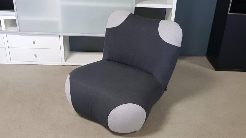 freistil ROLF BENZ Sessel Sessel Pandabär ROLF BENZ freistil 171 schwarzgrau grau von freistil ROLF BENZ