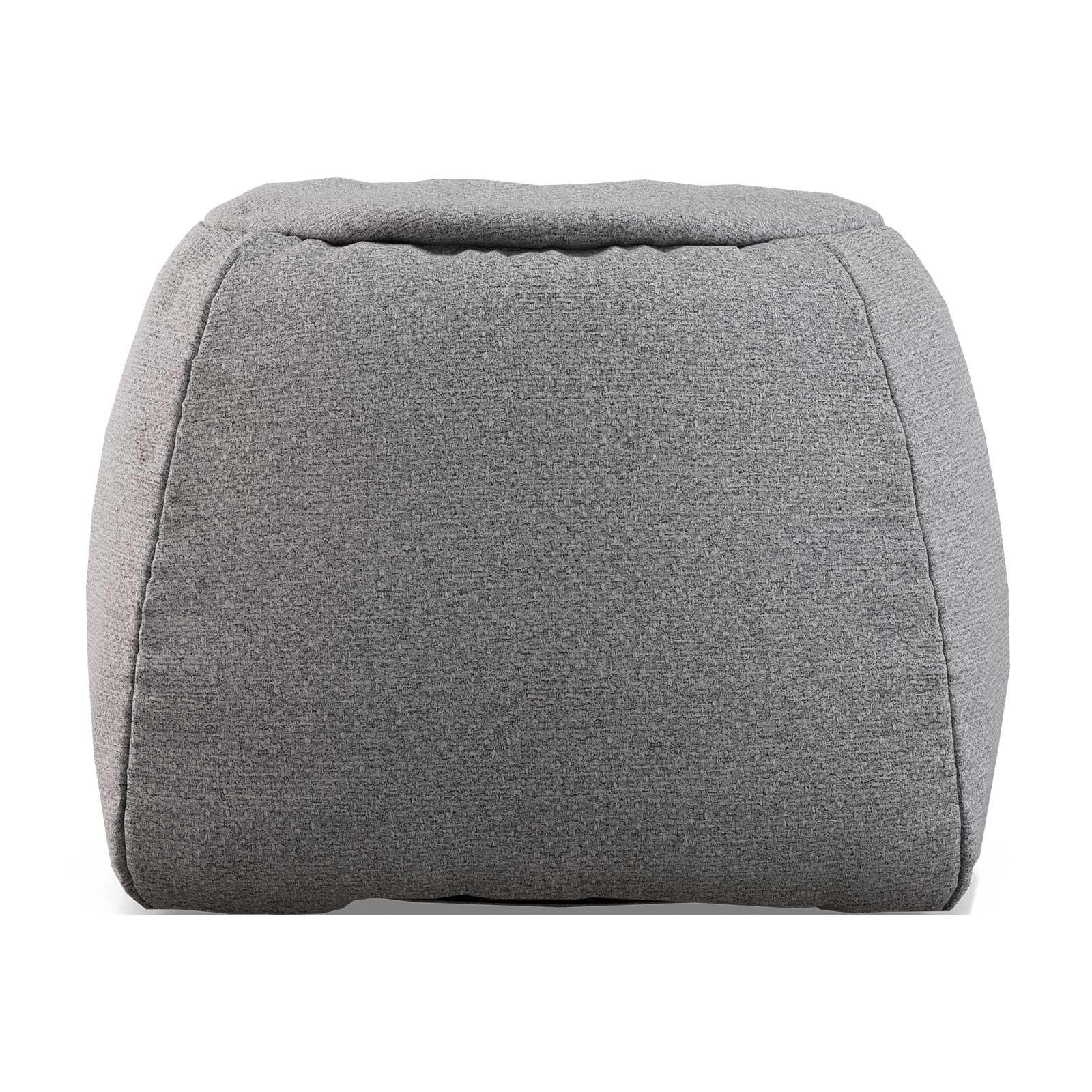 freistil Rolf Benz - freistil 173 Pouf - signalgrau/Stoff 1050(100% Polyester)/H x Ø 37x55cm von freistil Rolf Benz