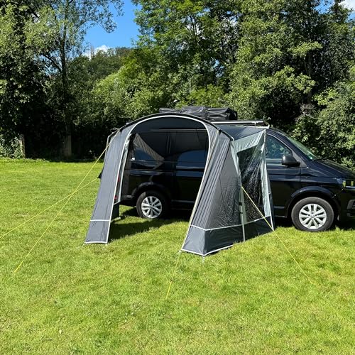 Freizeitschmiede CaliShade Sonnensegel Bus Sonnenvordach 260x220 Universal Camping Bus Vorzelt von freizeitschmiede