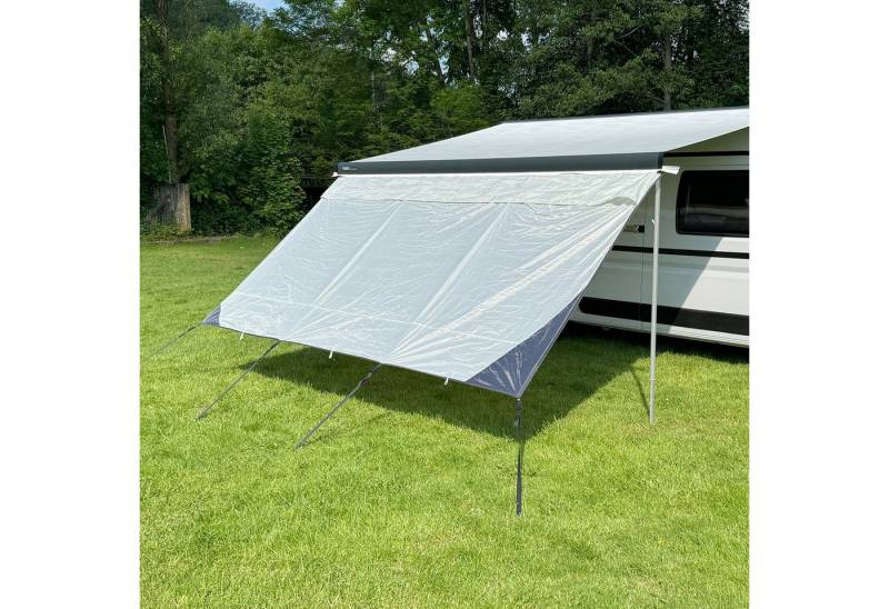 freizeitschmiede Markise Sunblocker Vorderwand für Markisen Sichtschutz Sonnenschutz 240x200 von freizeitschmiede