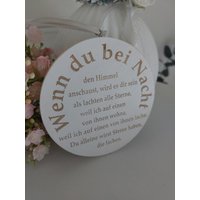 sternenkind Andenken Personalisiert Erinnerung Geschenk von frenchandshabby