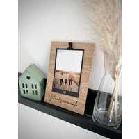 Bilderrahmen/Fotohalter Postkartenhalter Aus Holz Personalisierbar von freudentag