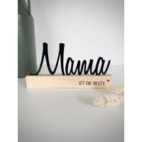 Mama/Papa Aufsteller Dekoration Muttertag Vatertag Geschenk, Geschenk Oma, Personalisiertes von freudentag