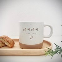 Tasse Mama, Papa Steingut Keramik Geschenk Mama Geschenkidee Freundin Für Eltern Wunschtext Kaffeetasse Tasse Mama, Papa Steingut Keramik Geschenk Mama Geschenkidee Freundin Für Eltern Wunschtext Kaffeetasse von freudentag