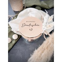 Vorratsglas Mit Holzdeckel I Geschenk Personalisiert von freudentag