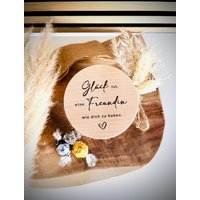 Vorratsglas Mit Holzdeckel I Geschenk Personalisiert von freudentag