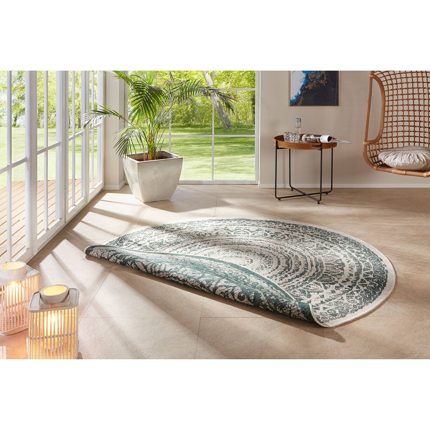 In-/Outdoor Wendeteppich Rosica von freundin Home Collection