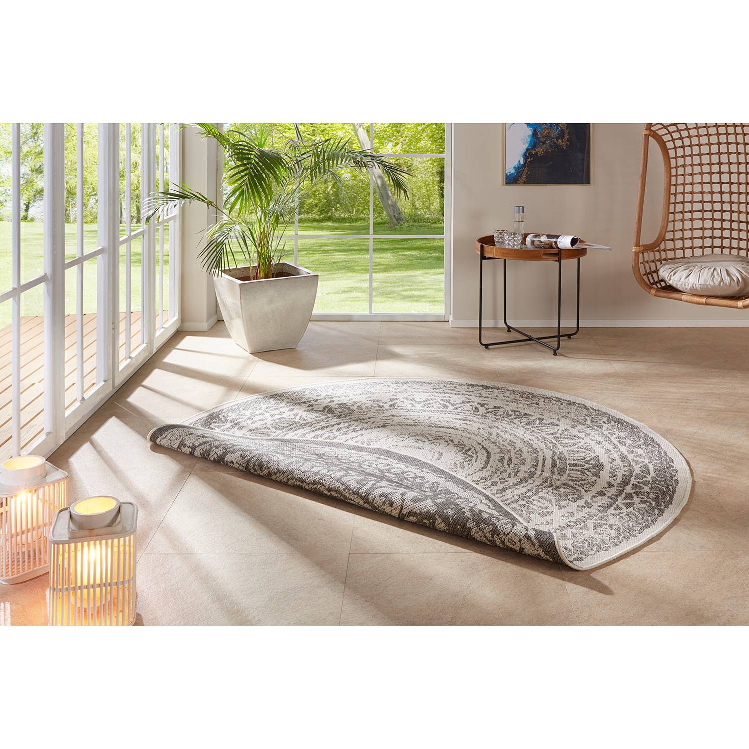 In-/Outdoor Wendeteppich Rosica von freundin Home Collection