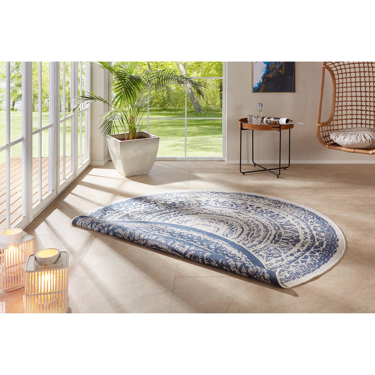 In-/Outdoor Wendeteppich Rosica von freundin Home Collection