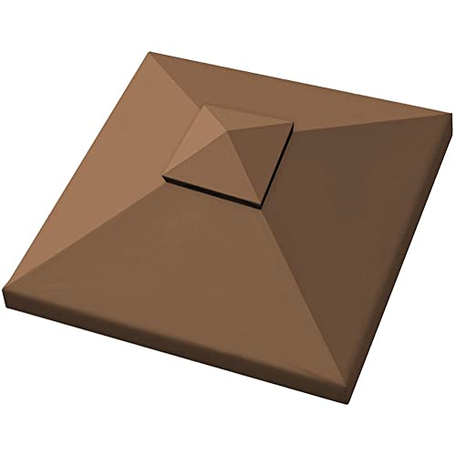 Ersatzdach Für Pavillon 3x3 Meter, Pavillondach Ersatzbezug, Ersatzdach Für Pavillon Anthrazit, Wasserdicht Sonnenschutz Doppeldach Schutzhaube (Farbe : Brown) von frides