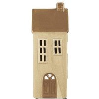 Windlichthäuser, Keramik, Haus Für Teelicht, Schlichte Fassade Hoch Windlichthäuser, Keramik, Haus Für Teelicht, Schlichte Fassade Hoch von friedaswelt