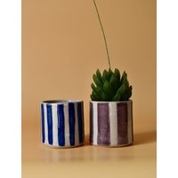 Mini-Topf Stripes Als Set Mini-Topf Stripes Als Set von friedchenKeramik