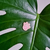 Katzen Und Hunde Pfote Planzen Accessoire Als Pin Mit Magnet - Friends For Plants von friendsforplants