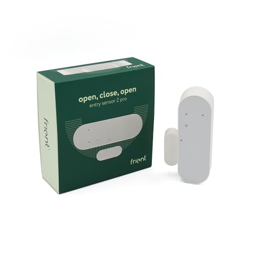 frient Entry Sensor 2 Pro | Tür- und Fensterkontakt | Magnetischer Sensor | Temperaturerkennung | Zigbee | Kompatibel mit Homey und SmartThings frient Entry Sensor 2 Pro | Tür- und Fensterkontakt | Magnetischer Sensor | Temperaturerkennung | Zigbee | Kompatibel mit Homey und SmartThings von frient