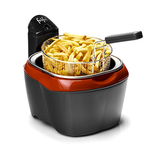 Frifri 918RR Fritteuse - Fritteusen (3l, 1 kg, Single, Schwarz, Rot, 3200W, 260 x 320 x 370 mm) von frifri