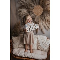 3D Schulkind Schriftzug 49cm Einschulungs Deko | Frilly Designs® von frillydesignsshop