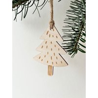 Festliche Tannenbaum-Weihnachtskugeln | Boho Perfektes Weihnachtsgeschenk Frilly Designs von frillydesignsshop