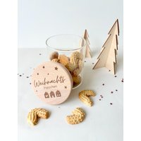 Vorratsglas Personalisiert Mit Namen Und Holzdeckel Als Geschenk Zu Weihnachten | Weihnachtsplätzchen Keksdose 750Ml Frillydesigns Vorratsglas Personalisiert Mit Namen Und Holzdeckel Als Geschenk Zu Weihnachten | Weihnachtsplätzchen Keksdose 750Ml Frillydesigns von frillydesignsshop