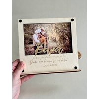 stehende Holzbild | Geburtstagsgeschenk Für Papa Mit Persönlicher Gravur Danke Ist Der Beste Frillydesigns von frillydesignsshop