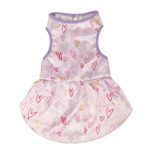 Haustierkleid mit Cartoon-Motiv, niedliches Katzenkleid, atmungsaktiv, bedruckt, für Frühling/Sommer von frissin