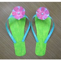 Upcycled Metal Flip Flop Wandkunst Boho Terrasse Dekor | 10x23 Upcycled Metal Flip Flop Wandkunst Boho Terrasse Dekor | 10x23 von frivoloustendencies