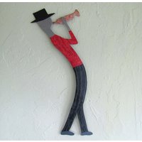 Trompete Wand Kunst Abstrakte Musik Metall Skulptur Männlicher Trompetespieler Sammlerstück Moderne Thema Rt 21 X 7 Versandfertig Trompete Wand Kunst Abstrakte Musik Metall Skulptur Männlicher Trompetespieler Sammlerstück Moderne Thema Rt 21 X 7 Versandfertig von frivoloustendencies