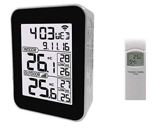 Funk Thermometer Froggit WH2626 - WiFi Internet Thermometer (Temperatur, Luftfeuchtigkeit), Wunderground Anbindung von froggit